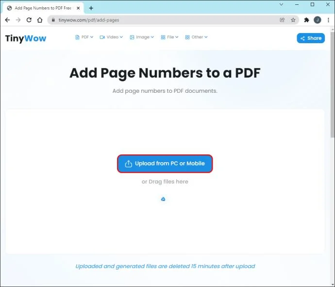 Jak dodać numery stron do pliku PDF