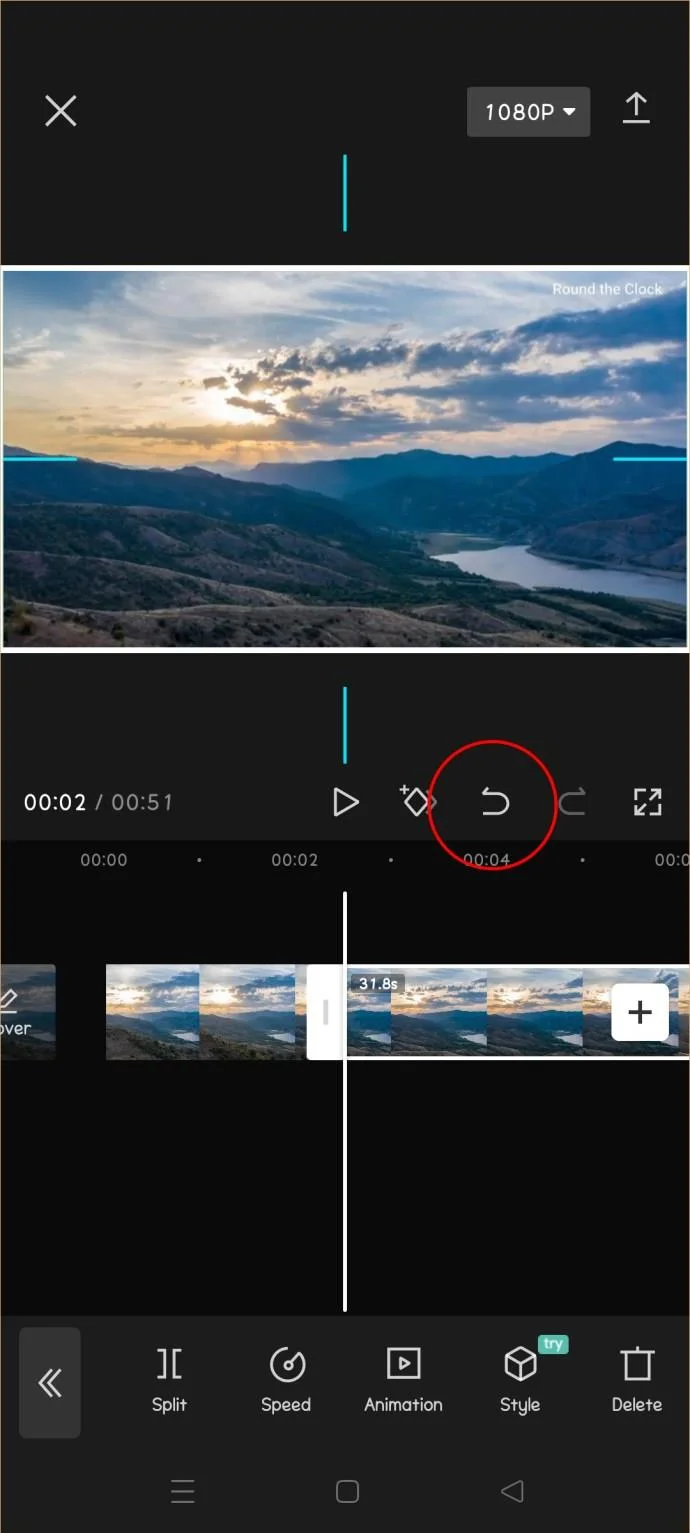 CapCut에서 분할을 제거하는 방법