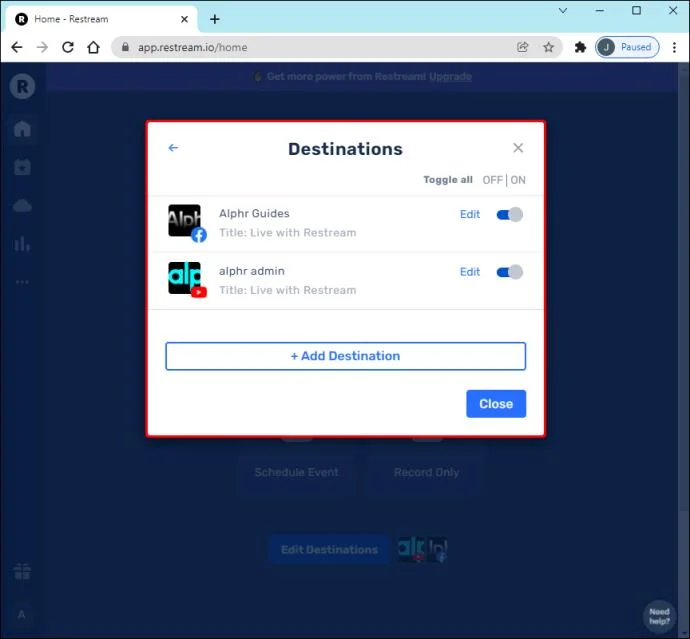 نحوه پخش زنده در فیس بوک و یوتیوب به طور همزمان