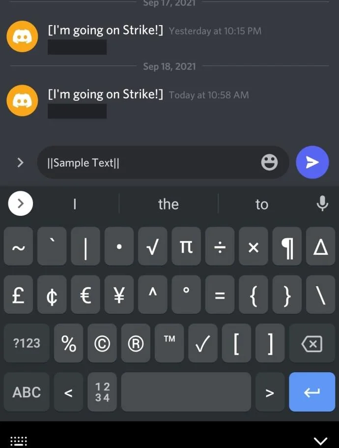 چگونه یک متن یا تصویر اسپویلر در Discord بسازیم