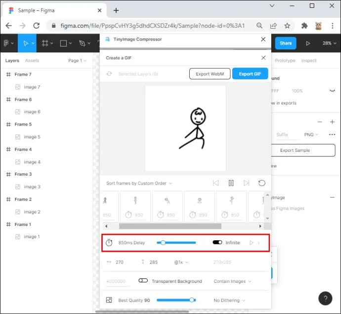 چگونه یک GIF را از Figma صادر کنیم