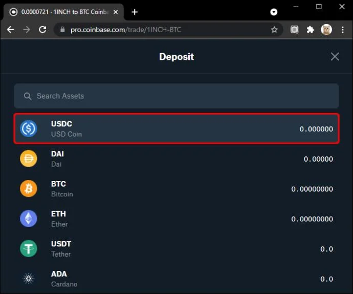 PC 또는 모바일 장치에서 Coinbase에 돈을 입금하는 방법