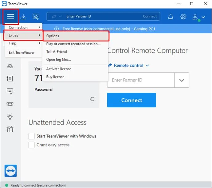 نحوه تغییر رمز عبور در TeamViewer نحوه تغییر رمز عبور در TeamViewer