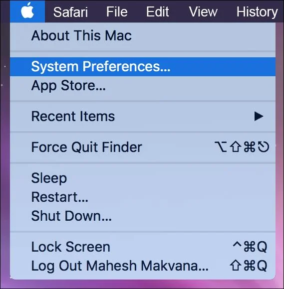 نحوه باز کردن Command Prompt در مک