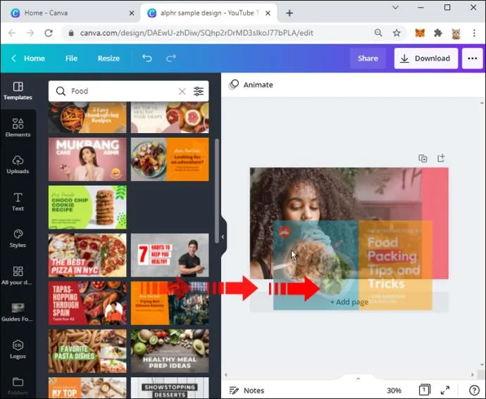 نحوه استفاده از Canva برای ایجاد یک تصویر کوچک YouTube نحوه استفاده از Canva برای ایجاد یک تصویر کوچک YouTube