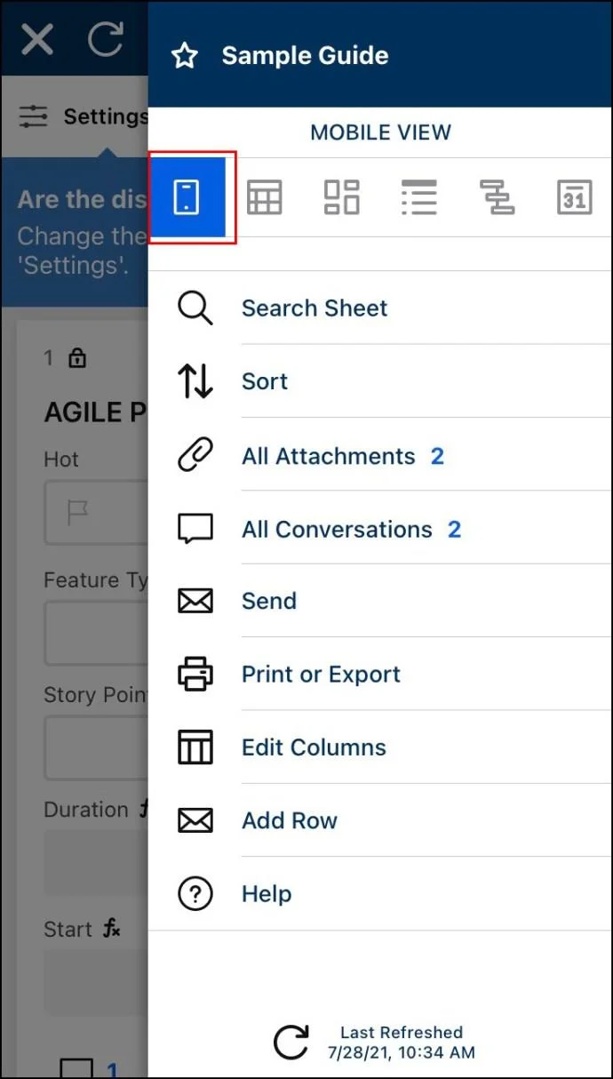 Come aggiungere una sottoattività in Smartsheet
