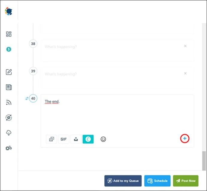 Como agendar tópicos do Twitter (Twitter Thread Maker)