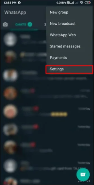 نحوه غیرفعال کردن تماس در واتس اپ
