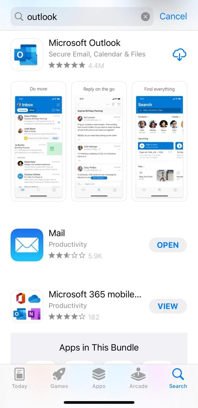 전화기에서 Hotmail에 액세스하는 방법