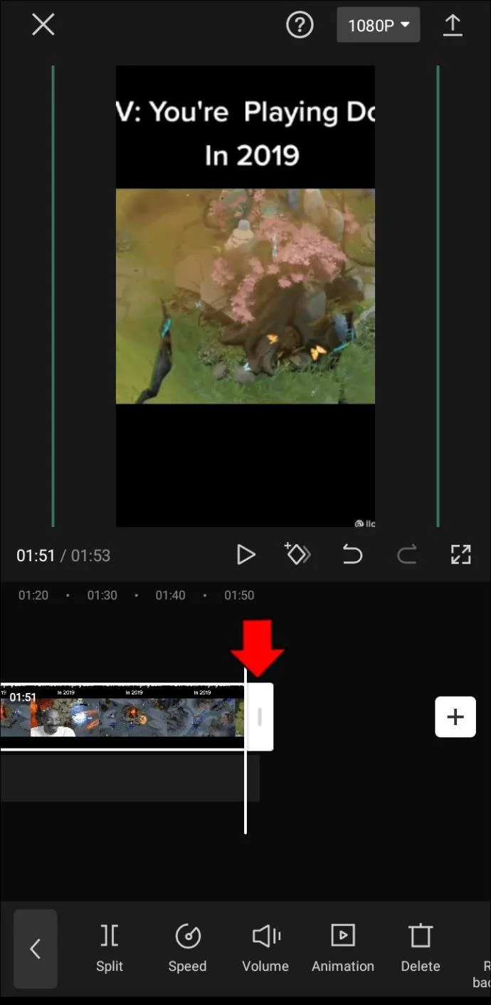 نحوه استفاده از نمودارها در CapCut
