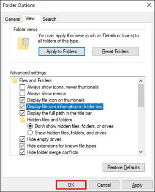 نحوه نمایش اندازه پوشه در رایانه شخصی، Google Drive یا Dropbox