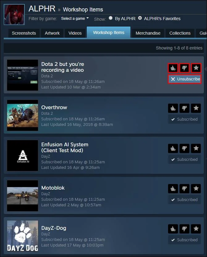 نحوه مشاهده اشتراک در Steam