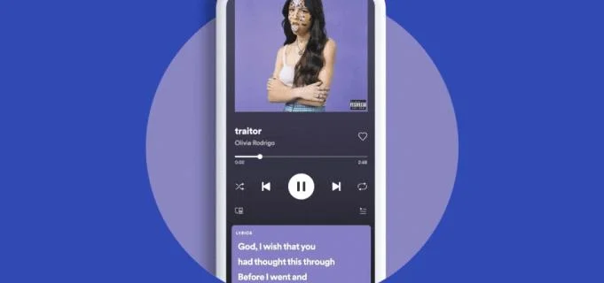 نحوه مشاهده متن ترانه در Spotify