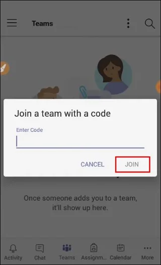 نحوه پیوستن به یک جلسه با کد در تیم مایکروسافت