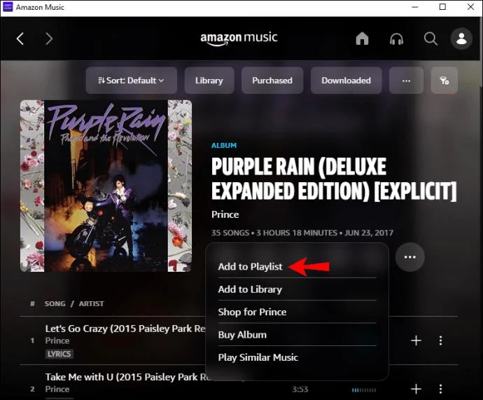 Cara Menambahkan Album Ke Daftar Putar Di Amazon Music