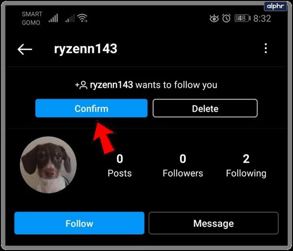 نحوه مشاهده درخواست های فالو خود در اینستاگرام
