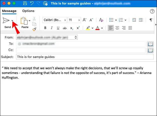 Jak zaplanować wiadomość e-mail w programie Outlook