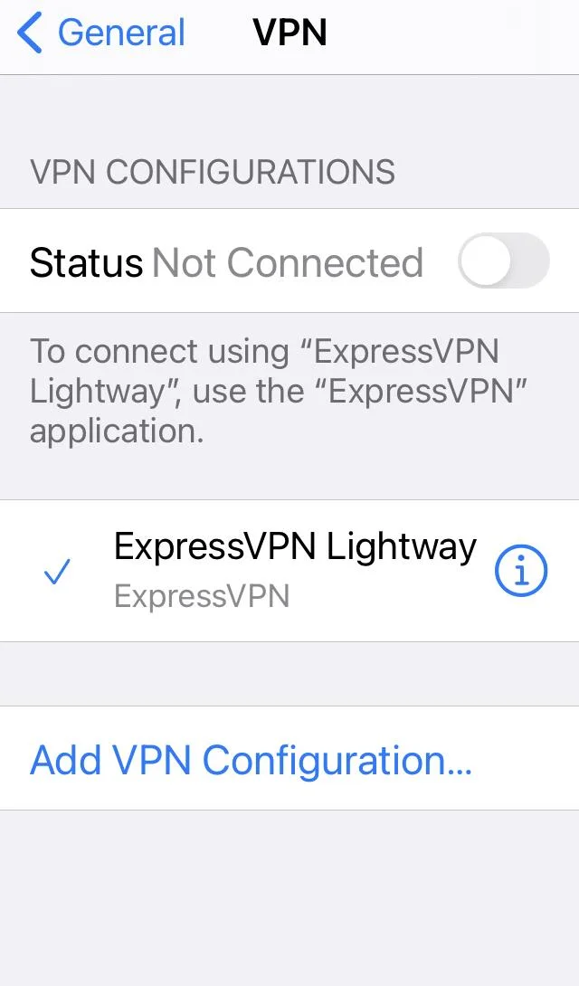 نحوه اتصال به VPN در iPhone 8 و iPhone 8 Plus