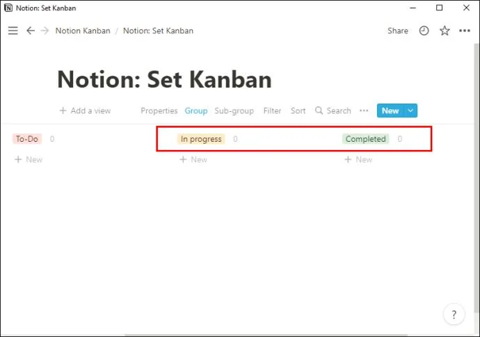 نحوه راه اندازی یک برد Kanban در Notion