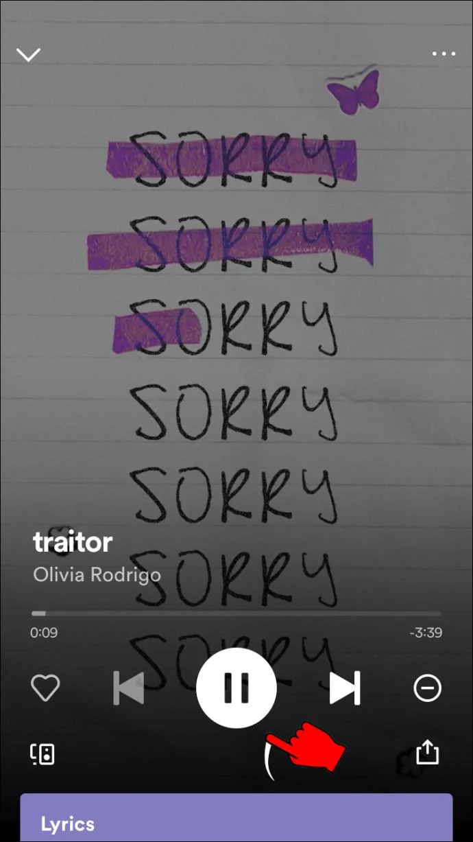 نحوه مشاهده متن ترانه در Spotify