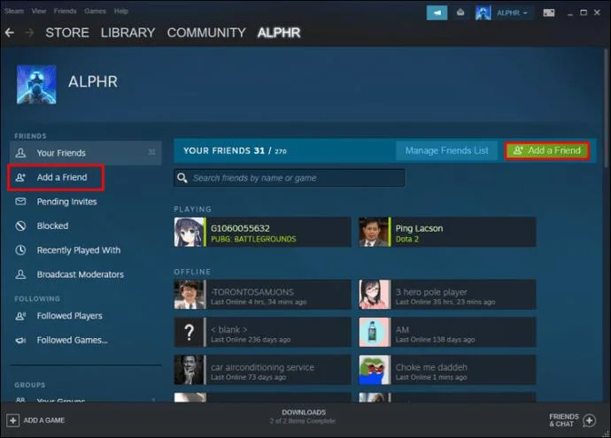 چگونه دوستان Steam را برای VRChat اضافه کنیم