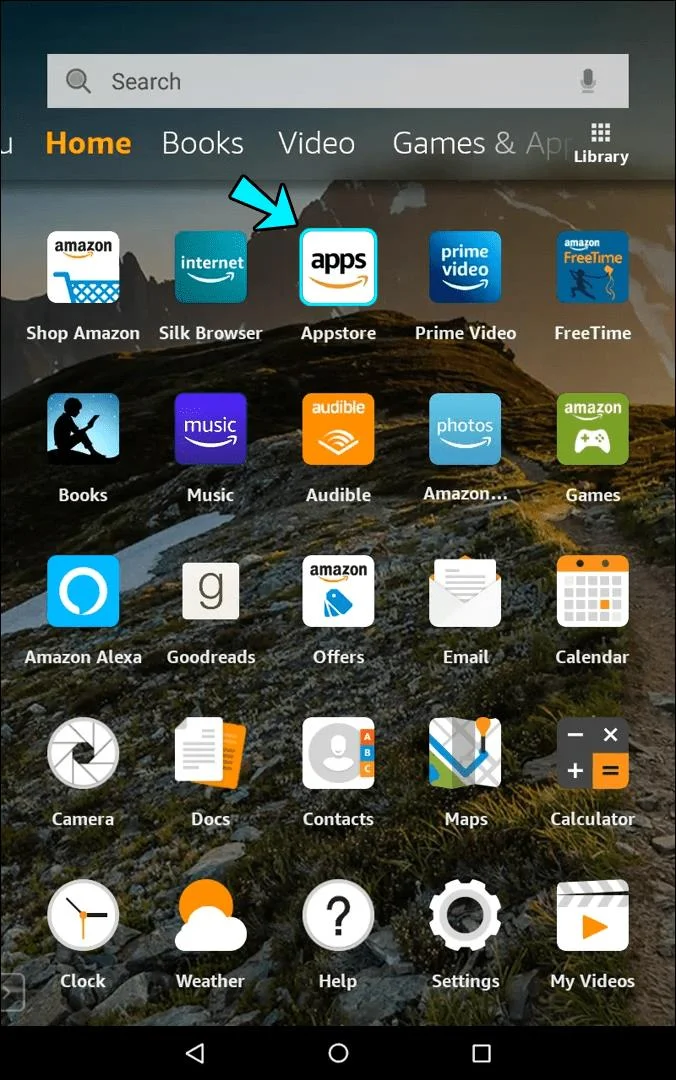 Open Amazon App Store Amazon App Store