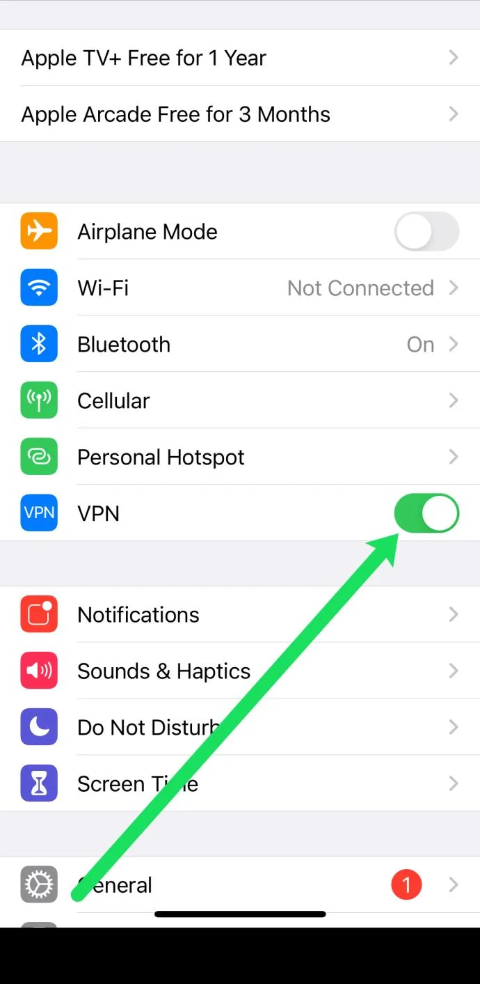 چگونه Vpn خود را خاموش کنیم