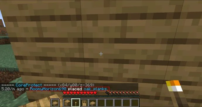 क्या आप देख सकते हैं कि Minecraft में ब्लॉक किसने रखा है?  नहीं!