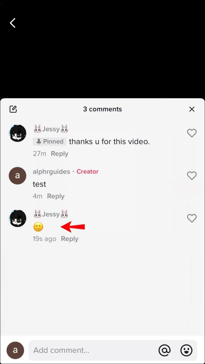 TikTok에서 댓글을 고정하는 방법