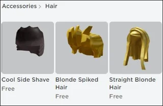 نحوه درست کردن مو در Roblox