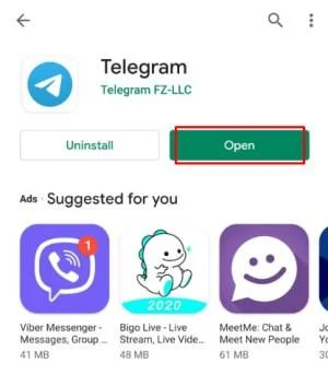 نحوه حذف رسانه در تلگرام