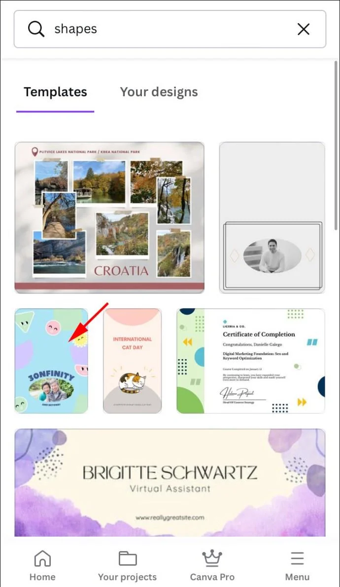 چگونه یک شکل را با یک تصویر در Canva پر کنیم