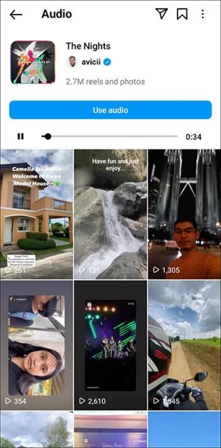 De beste Instagram Reels-nummers
