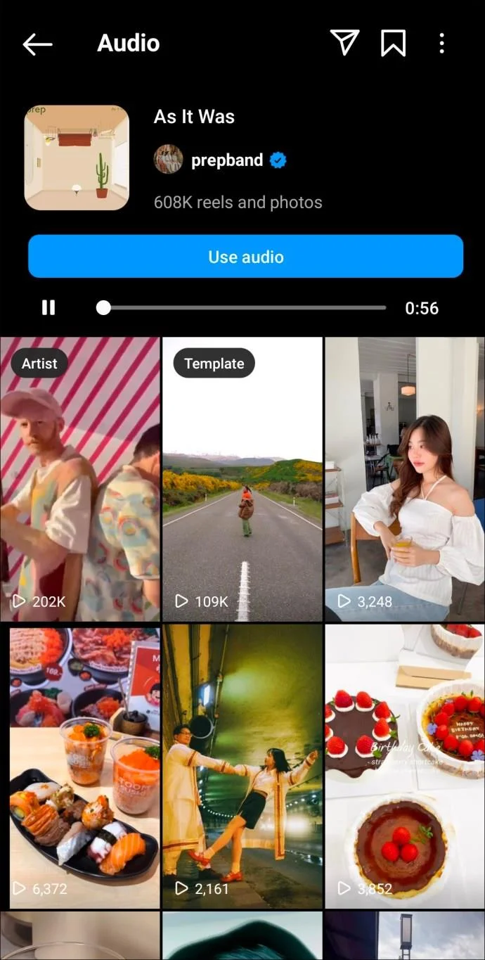 De beste Instagram Reels-nummers