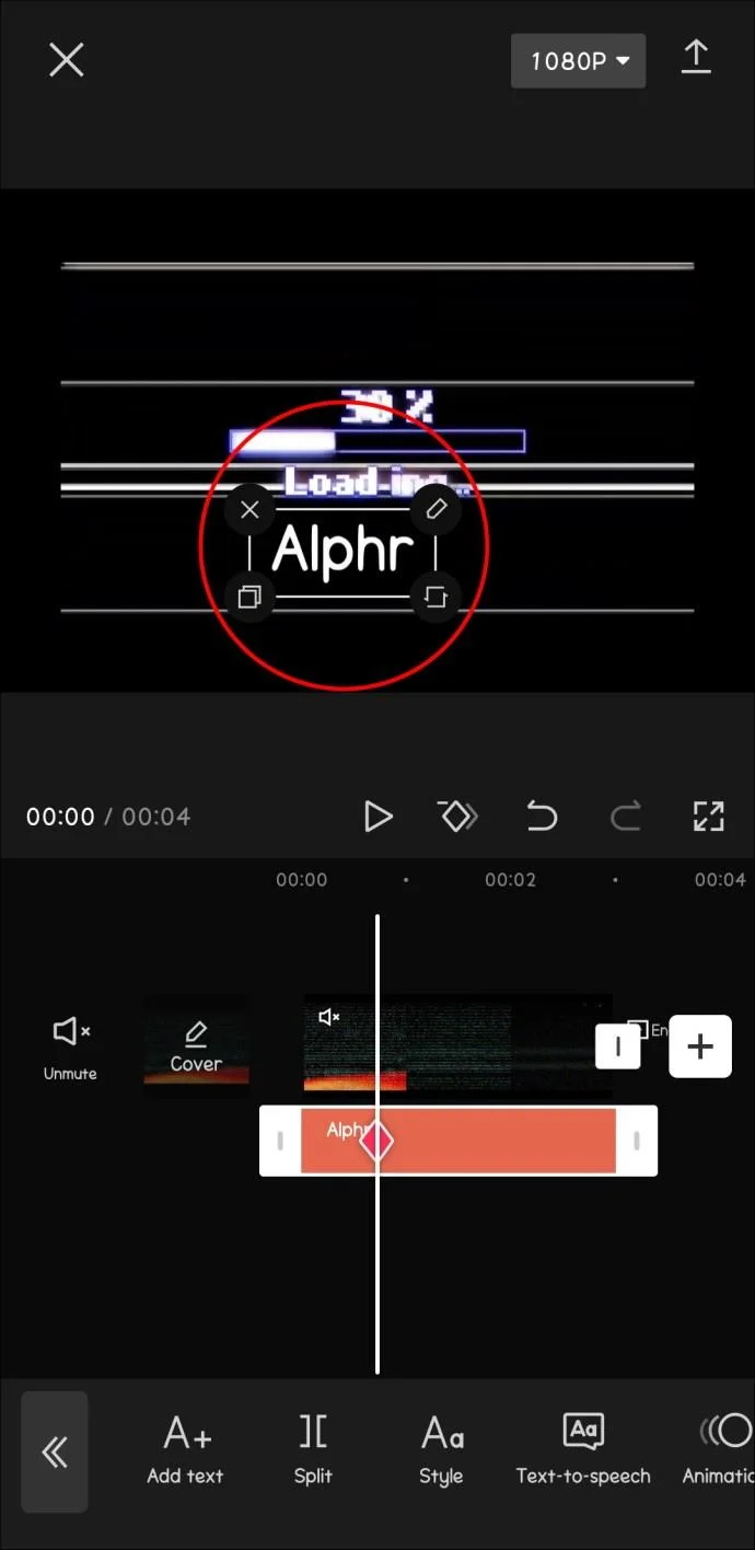 نحوه استفاده از Keyframes در CapCut