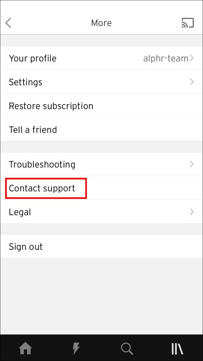 تماس با پشتیبانی
