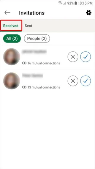 نحوه مشاهده اتصالات معلق در لینکدین