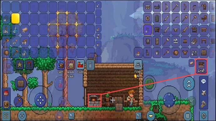 نحوه تنظیم یک نقطه تخم ریزی در Terraria
