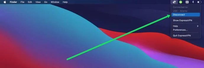 چگونه Vpn خود را خاموش کنیم