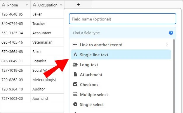 Cara Mengubah Bidang Utama Di Airtable