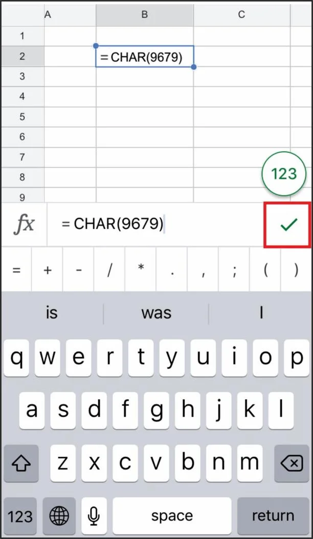 نحوه اضافه کردن نقاط گلوله در Google Sheets