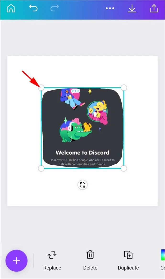 چگونه یک شکل را با یک تصویر در Canva پر کنیم