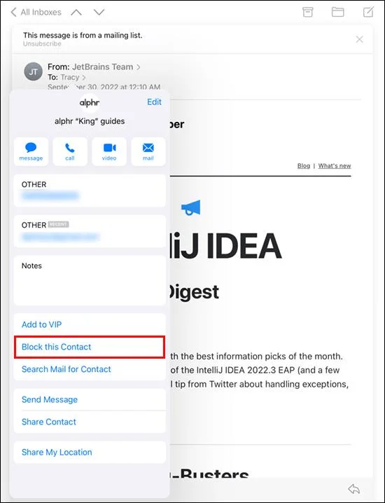Cara Memblokir Alamat Email Di Yahoo