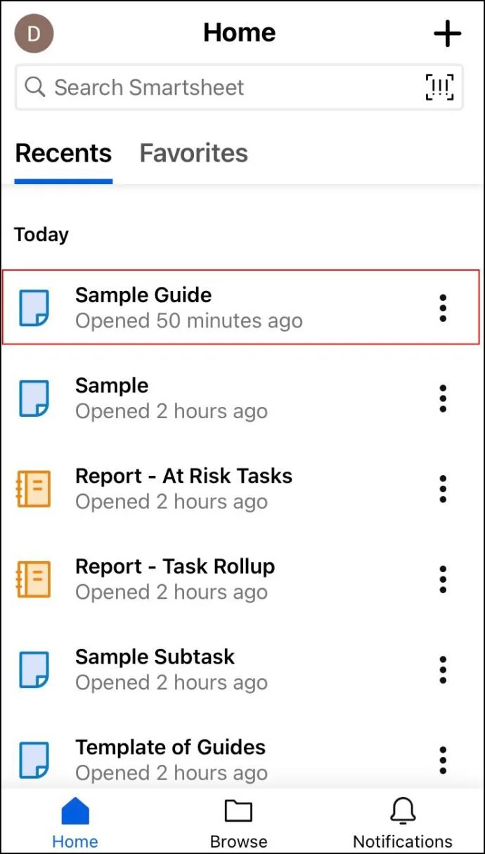 Come aggiungere una sottoattività in Smartsheet