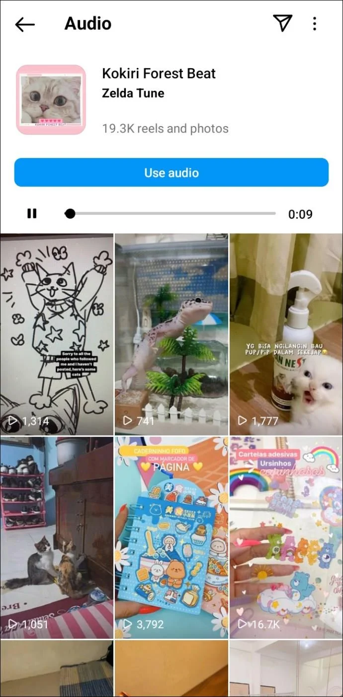 De beste Instagram Reels-nummers