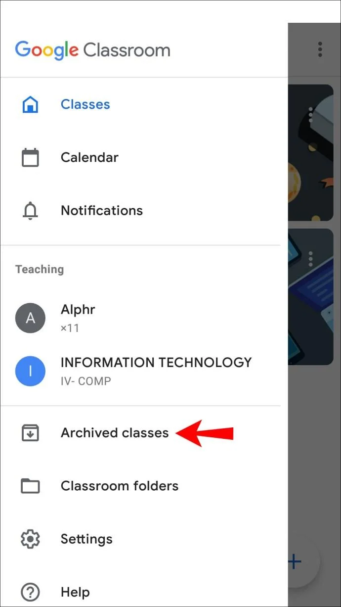 چگونه یک کلاس را در Google Classroom حذف کنیم