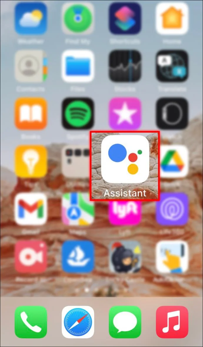iPhone에서 Google 어시스턴트 앱