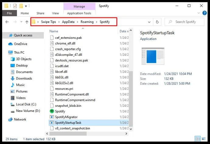 Como desativar a abertura do Spotify na inicialização do Windows 10