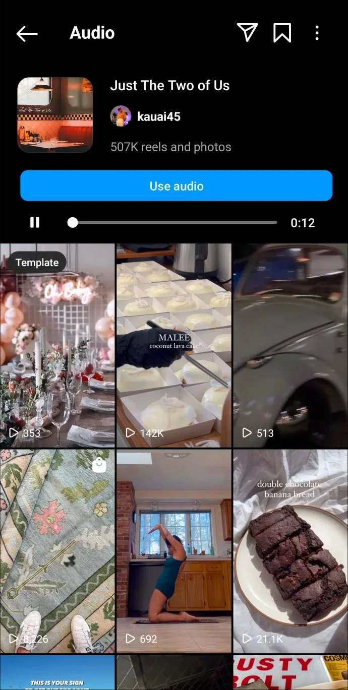 De beste Instagram Reels-nummers