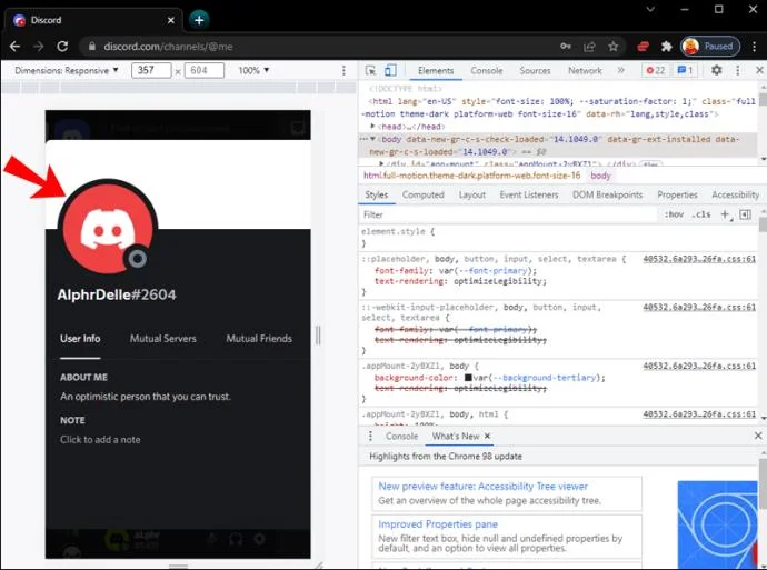 نحوه دانلود عکس پروفایل Discord